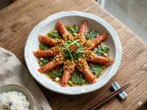 蒜蓉蒸蝦食譜：黃金蒜蓉比例，蒸6分鐘完成宴客菜